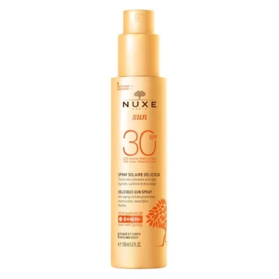 Nuxe Sun Güneş Koruyucu Yüz ve Vücut Sütü Spf30 150 ml