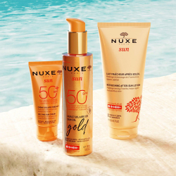 Nuxe Sun - Altın Işıltılı Bronzlaştırıcı Güneş Koruyucu Yağ SPF50 150 ml - 6