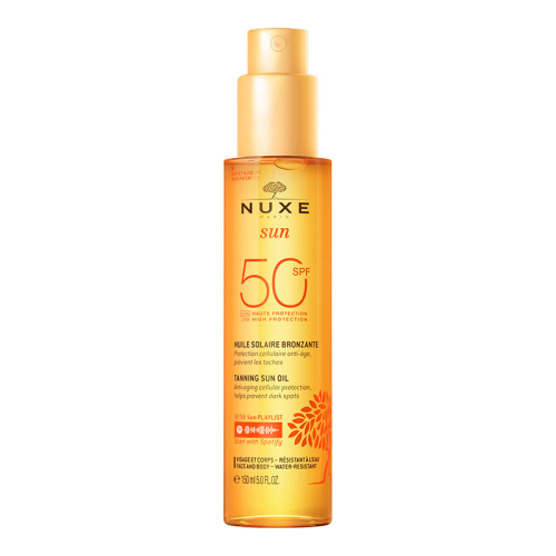 Nuxe Sun Huile Solaire Bronzlaştırıcı Yüz ve Vücut Yağı SPF50 150 ml - 1