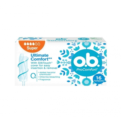 O.B Pro Comfort Super 16 Tampon