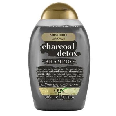 OGX Charcoal Detox Shampoo 385 ml