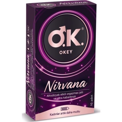 Okey Nirvana 10 Adet Prezervatif