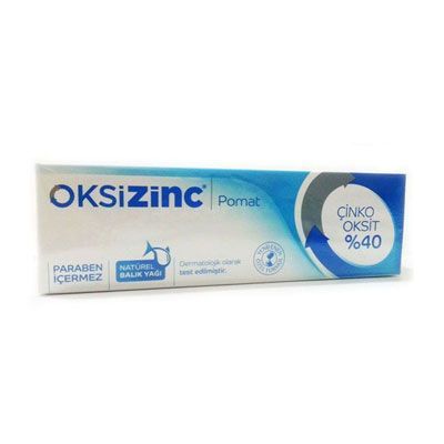 Oksizinc % 40 Çinko Oksit Pomat 40 gr.