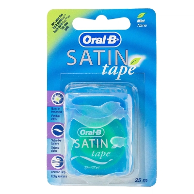 Oral B Satin Tape Ferahlık ve Temizlik Hissi Veren Diş İpi 25m