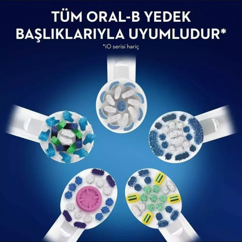 Oral-B Vitality 100 3D White Şarj Edilebilir Diş Fırçası - Pembe - 4