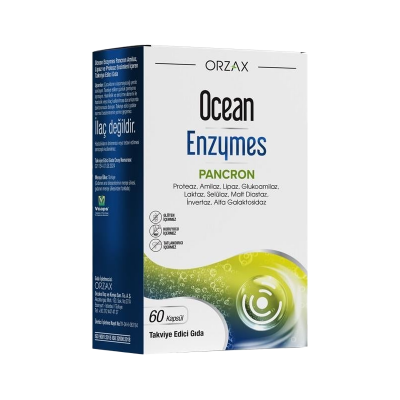 Orzax Ocean Enzymes Pacron 60 Kapsül - 1