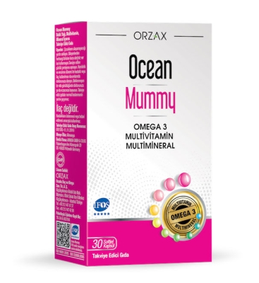 Orzax Ocean Mummy 30 Softjel Kapsül