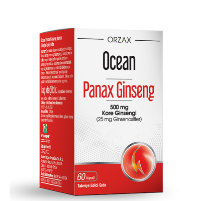 Orzax Panax Ginseng 60 Kapsül