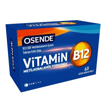 Osende Metilkobalamin B12 60 Tablet