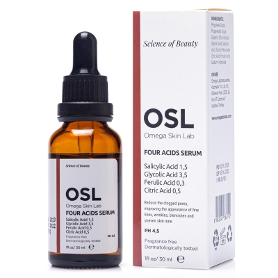 Osl Omega Skin Lab Four Acids Serum 30 ml