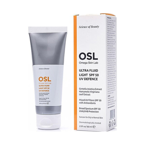 Osl Omega Skin Lab Ultra Fluid Light SPF 50+ UV Defence 50 ml - 1