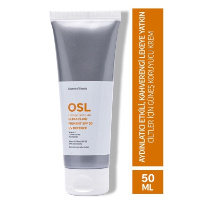 Osl Omega Skin Lab Ultra Fluid + Pigment SPF 50 UV Defence 50 ml