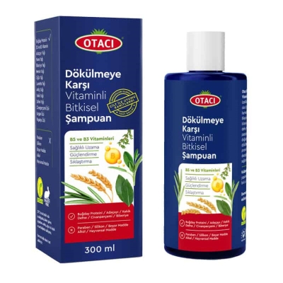 Otacı Dökülmeye Karşı Vitaminli Bitkisel Şampuan 300 ml