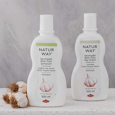 Otacı Naturway Sarımsaklı Bitki Özlü Kokusuz Saç Kremi 300 ml