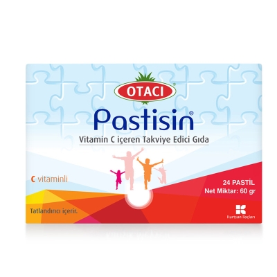 Otacı Pastisin Vitamin C İçeren Takviye Edici Gıda 24 Pastil