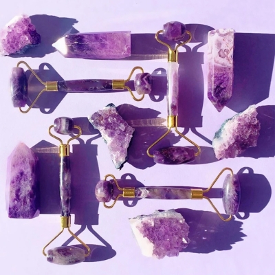 Pelcare Amethyst Face Roller