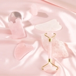 Pelcare Rose Quartz Face Roller - Thumbnail