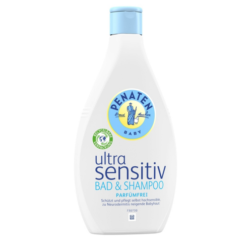 Penaten Baby Ultra Hassas Bebek Saç ve Vücut Şampuanı 400 ml - 1