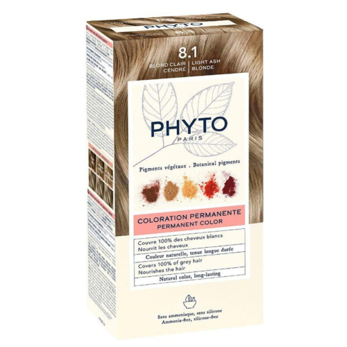 Phyto Phytocolor Bitkisel Saç Boyası - 8.1 Küllü Sarı - 1