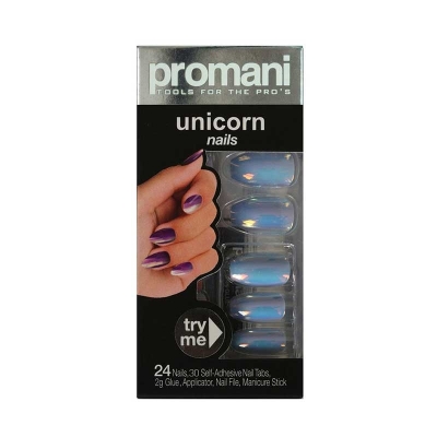 Promani Unicorn Tırnak Kiti Buz Mavisi