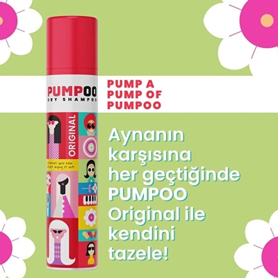 Pumpoo Original Dry Shampoo 200 ml