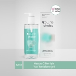 Pure Choice Hassas Ciltler Için Yüz Temizleme Jeli 400 ml - Thumbnail