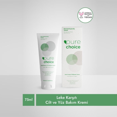 Pure Choice Leke Karşıtı Cilt Bakım Kremi 75 ml