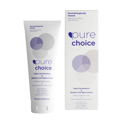 Pure Choice Yoğun Nemlendirici Ve Besleyici Cilt Bakım Kremi 75 ml