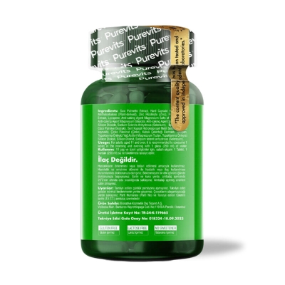 Purevits Saw Palmetto Complex 60 Vegan Kapsül