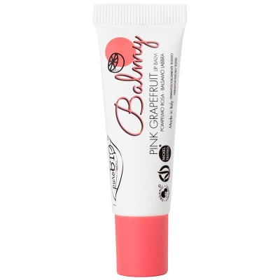 PuroBio Cosmetics Organik Lip Balm 10 ml - Pink Grapefruit