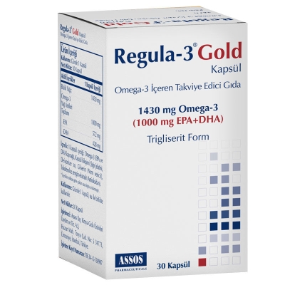 Regula-3 Omega-3 Gold 30 Kapsül