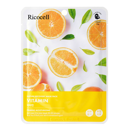 Ricocell C Vitamini İçeren Nemlendirici ve Aydınlatıcı Maske 23 g - 1