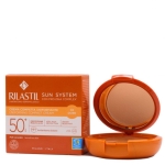 Rilastil Sun System SPF50+ Uniforming Compact Cream 10 gr - 02 Dore - Thumbnail