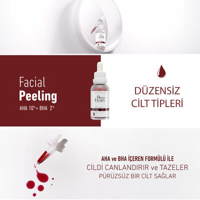 Rimu Health Canlandırıcı ve Cilt Tonu Eşitleyici Yüz Peeling Serum 30 ml - 4