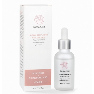 RoseAndCure Yoğun Nemlendirici Ve Pürüzsüzleştirici Işıltı Serumu 30 ml