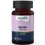 Selfit Biotin 2000 Mcg 100 Tablet - Thumbnail