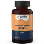 Selfit Magnesium Citrate 200 Mg ve Vitamin D 60 Tablet - Thumbnail