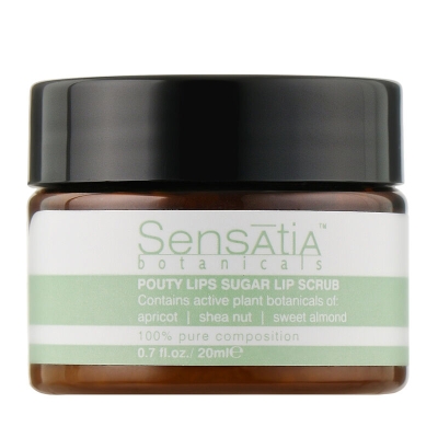 Sensatia Botanicals Pouty Lips Sugar Lip Scrub 20 ml