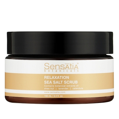 Sensatia Botanicals Relaxation Sea Salt Scrub 100 ml