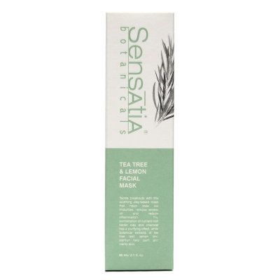 Sensatia Botanicals Tea Tree Lemon Yüz Maskesi 60 ml