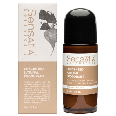 Sensatia Botanicals Unscented Natural Deodorant 50 ml