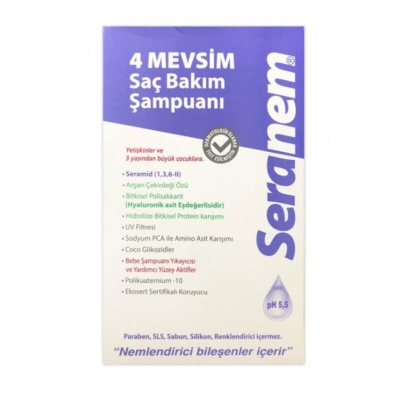 Seranem 4 Mevsim Saç Bakım Şampuanı 150ml