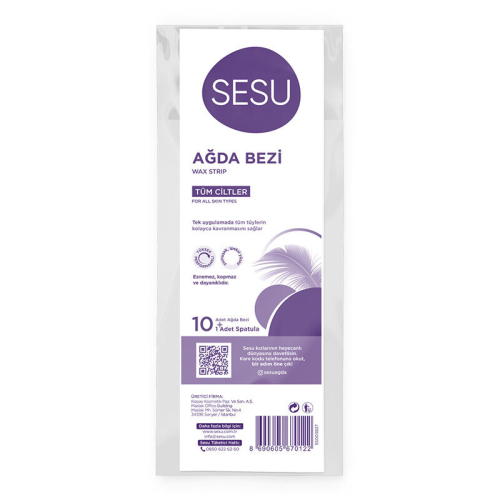 Sesu Ağda Bezi 10 Adet - 1