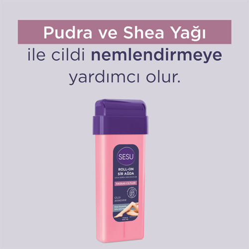 Sesu Roll-on Sir Ağda Hassas Ciltler 100 ml - 2