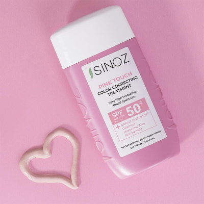 Sinoz Pink Touch Ton Eşitleyici Pembe Yüz Bakım Kremi 50 ml - 3