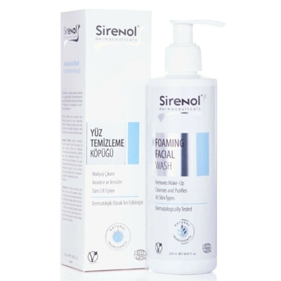 Sirenol Natural Yüz Temizleme Köpüğü 250 ml