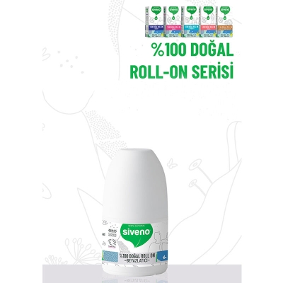 Siveno Beyazlatıcı Etkili Doğal Roll On 50 ml