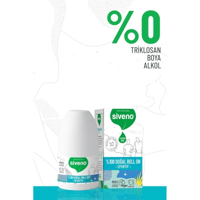 Siveno Doğal Sportive Roll-On 50 ml