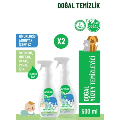 Siveno Doğal Yüzey Temizleyici 500 ml