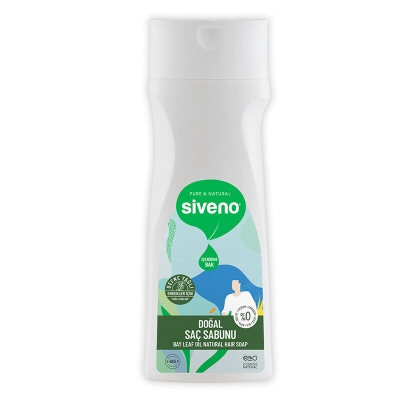 Siveno Erkekler İçin Defne Yağlı Doğal Saç Sabunu 300 ml